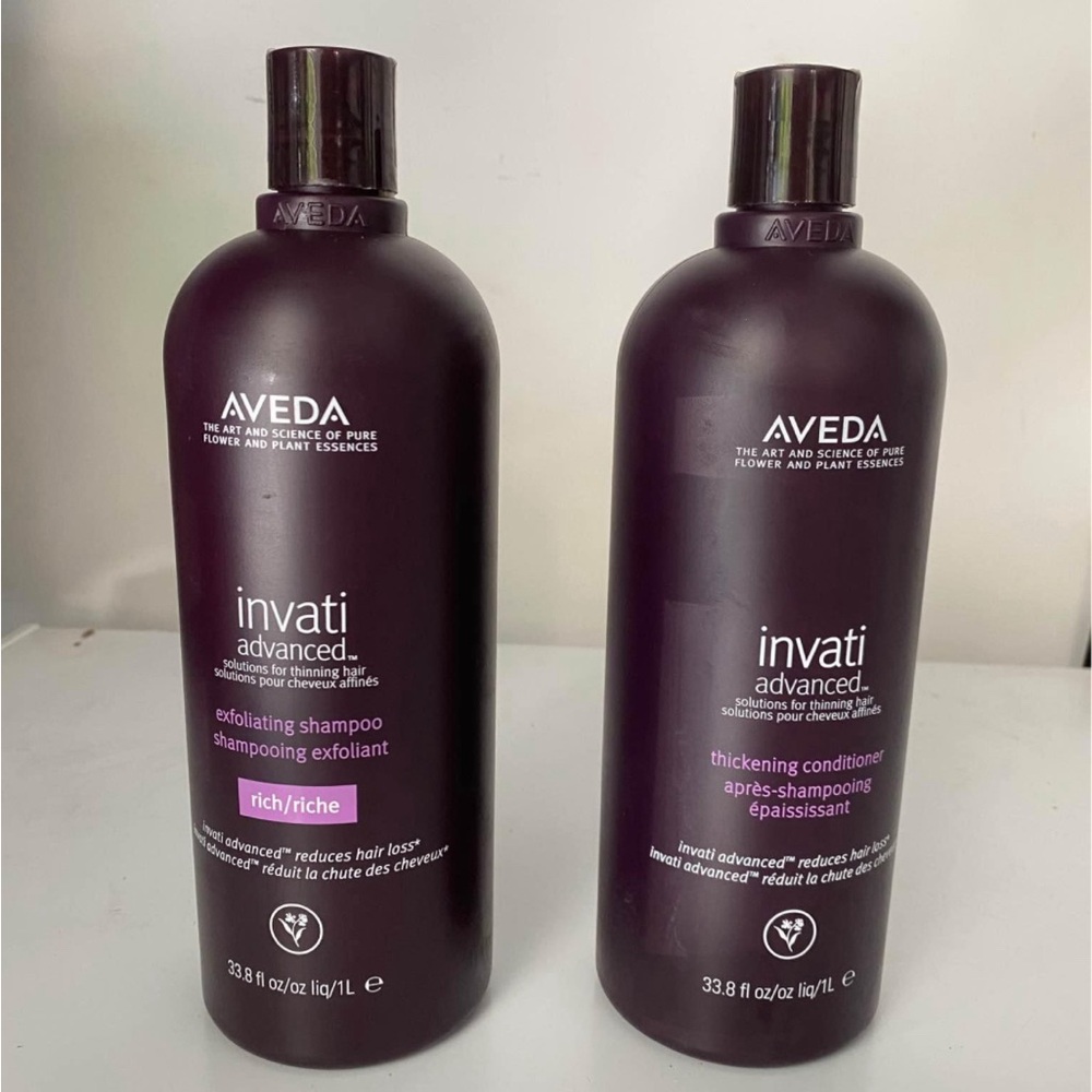 Aveda invati ultra advanced thickening Shampoo and conditioner